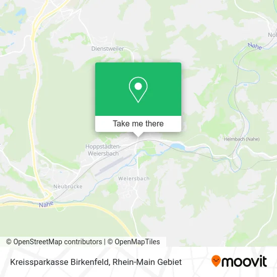 Карта Kreissparkasse Birkenfeld