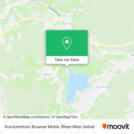 Карта Kunstzentrum Bosener Mühle