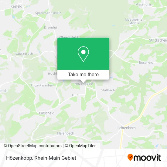 Карта Hözenkopp