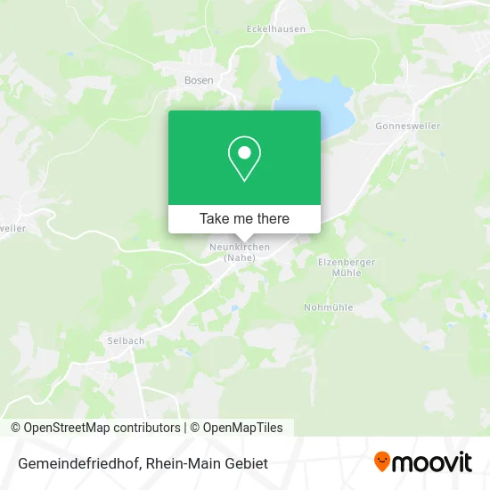 Карта Gemeindefriedhof