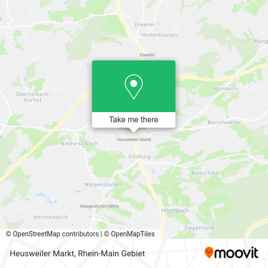 Карта Heusweiler Markt