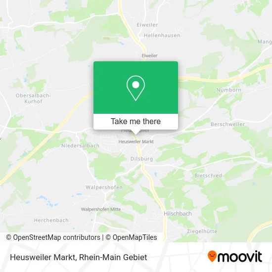 Карта Heusweiler Markt