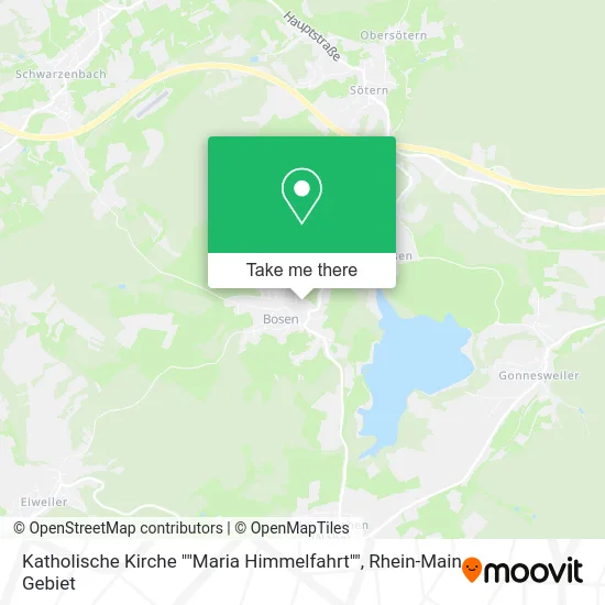 Карта Katholische Kirche ""Maria Himmelfahrt""