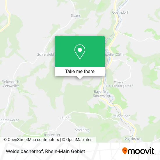 Карта Weidelbacherhof