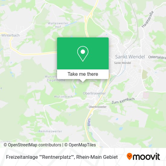 Карта Freizeitanlage ""Rentnerplatz""