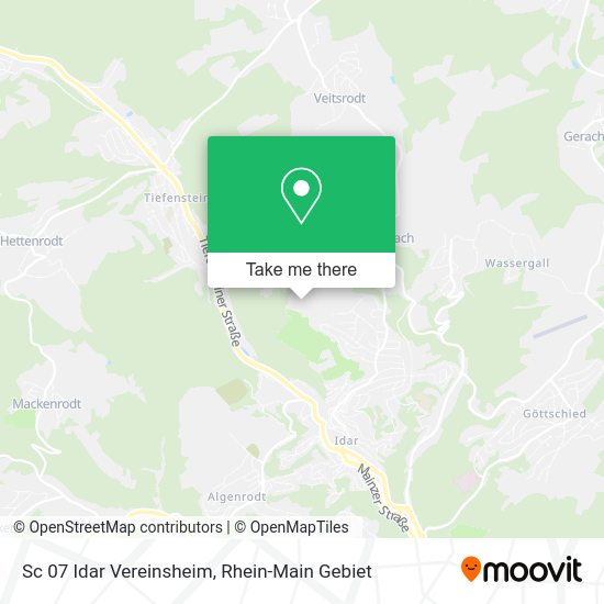 Карта Sc 07 Idar Vereinsheim