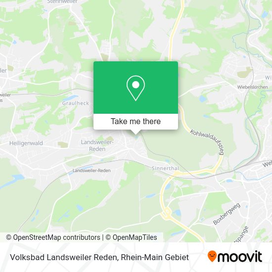 Карта Volksbad Landsweiler Reden