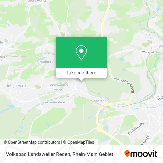 Карта Volksbad Landsweiler Reden