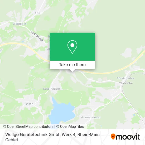 Карта Wellgo Gerätetechnik Gmbh Werk 4