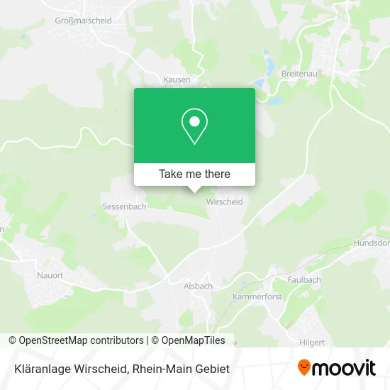 Карта Kläranlage Wirscheid