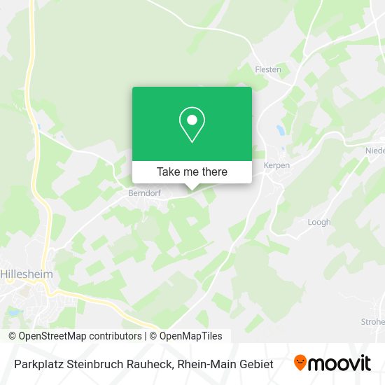 Карта Parkplatz Steinbruch Rauheck