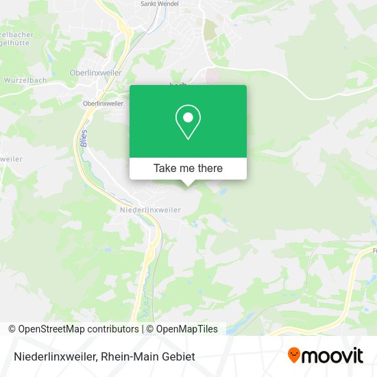 Карта Niederlinxweiler