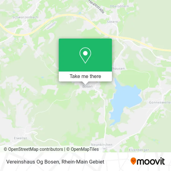 Карта Vereinshaus Og Bosen