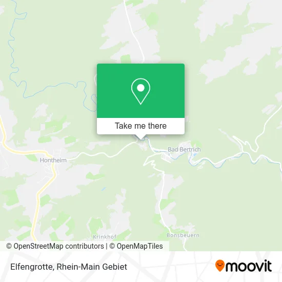 Elfengrotte map