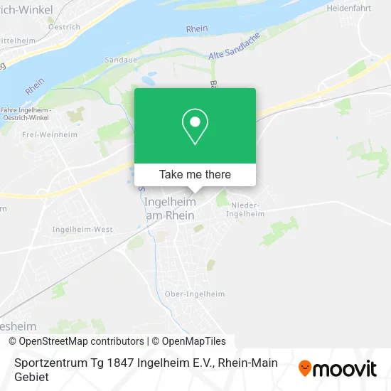 Карта Sportzentrum Tg 1847 Ingelheim E.V.