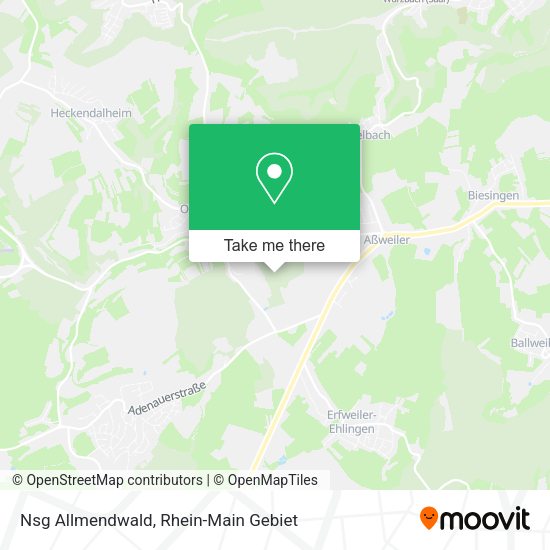 Карта Nsg Allmendwald