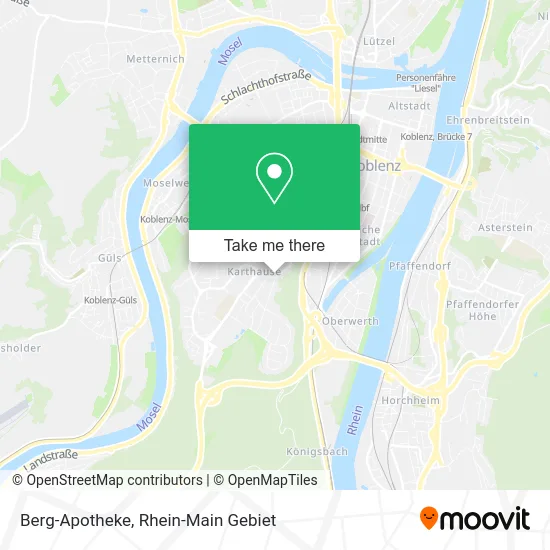 Карта Berg-Apotheke