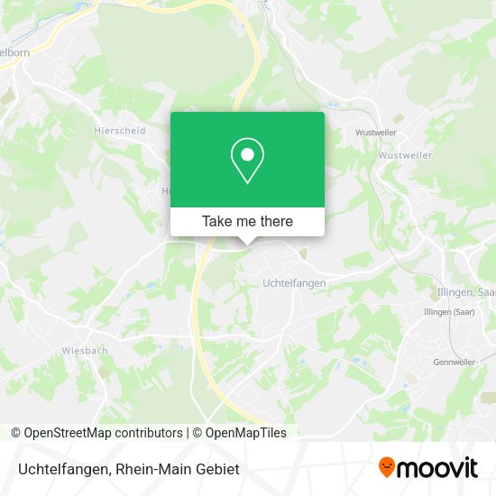 Карта Uchtelfangen