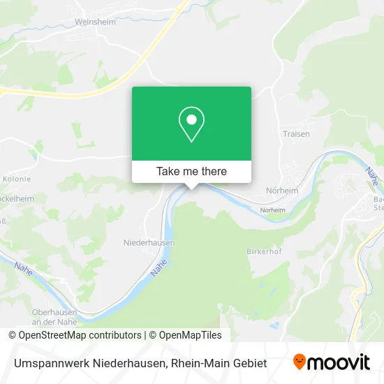 Карта Umspannwerk Niederhausen