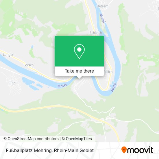 Карта Fußballplatz Mehring