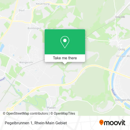 Карта Pegelbrunnen 1