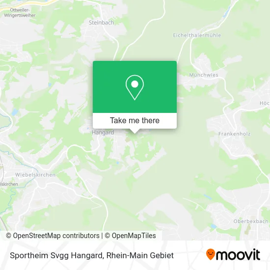 Карта Sportheim Svgg Hangard