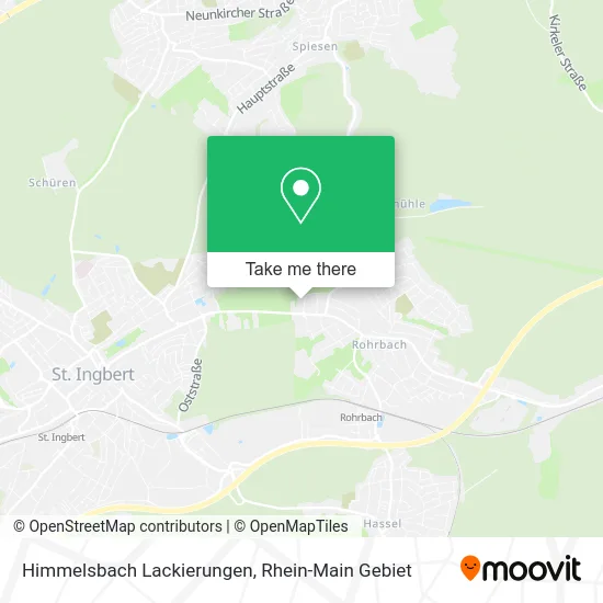 Карта Himmelsbach Lackierungen