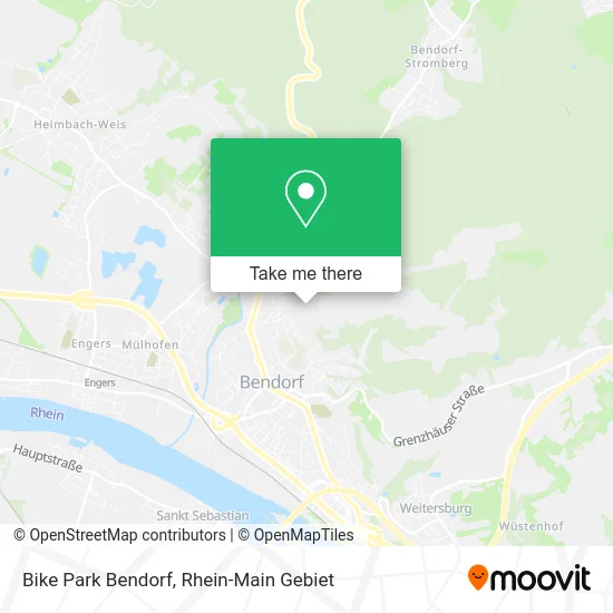 Карта Bike Park Bendorf
