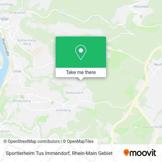 Карта Sportlerheim Tus Immendorf