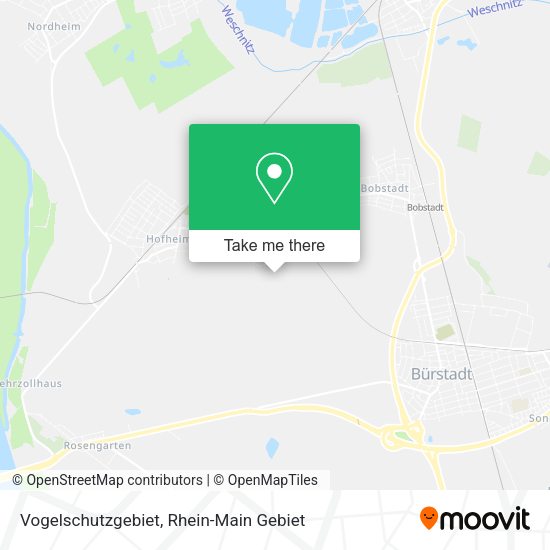 Карта Vogelschutzgebiet