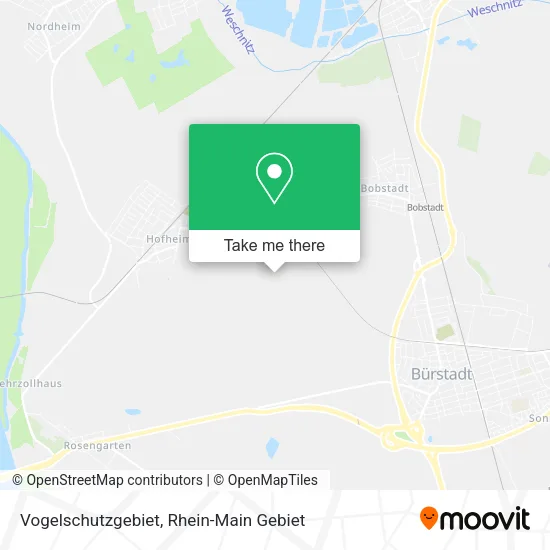 Карта Vogelschutzgebiet