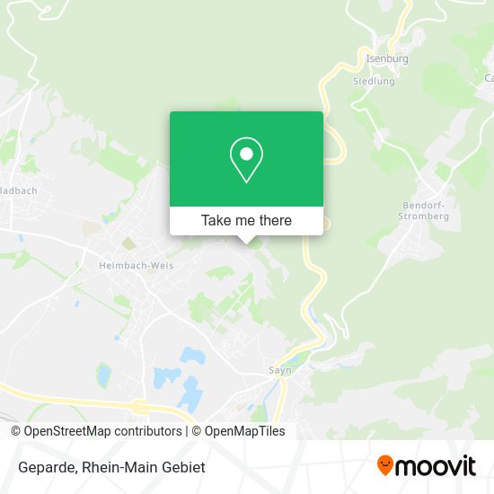 Карта Geparde