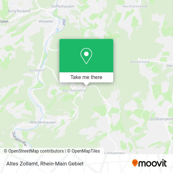 Карта Altes Zollamt