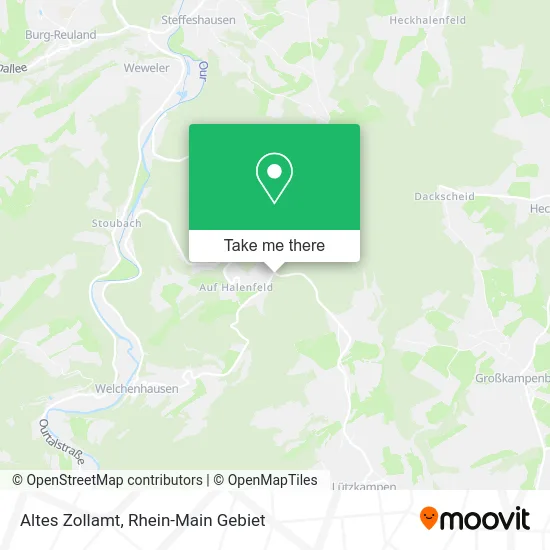Карта Altes Zollamt