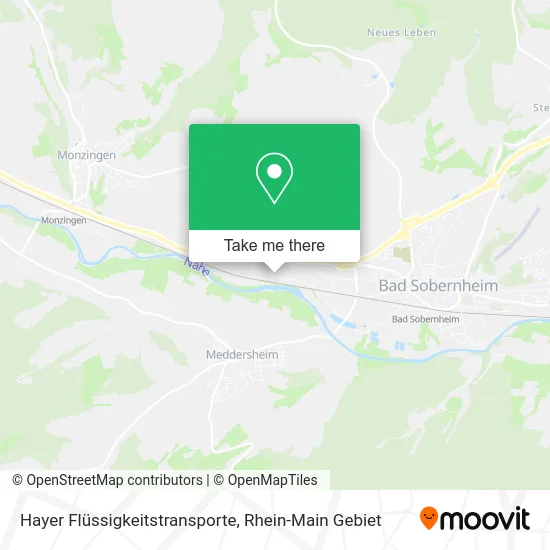 Карта Hayer Flüssigkeitstransporte