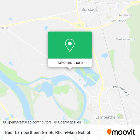 Карта Basf Lampertheim Gmbh