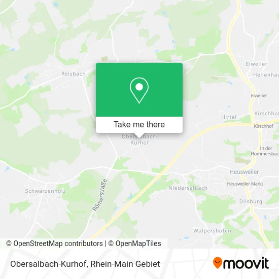 Карта Obersalbach-Kurhof