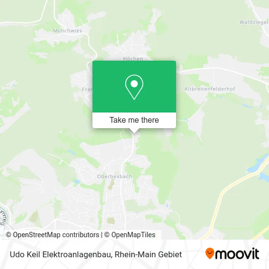 Карта Udo Keil Elektroanlagenbau
