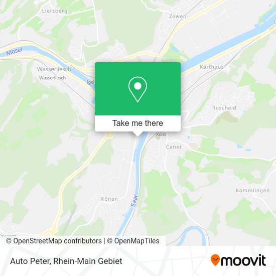 Карта Auto Peter