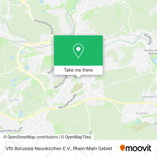 Карта Vfb Borussia Neunkirchen E.V.