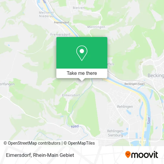 Карта Eimersdorf