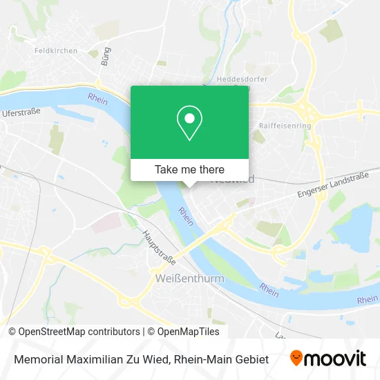 Карта Memorial Maximilian Zu Wied