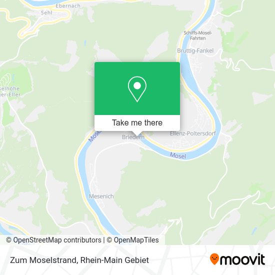 Карта Zum Moselstrand