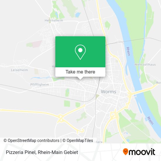 Карта Pizzeria Pinel