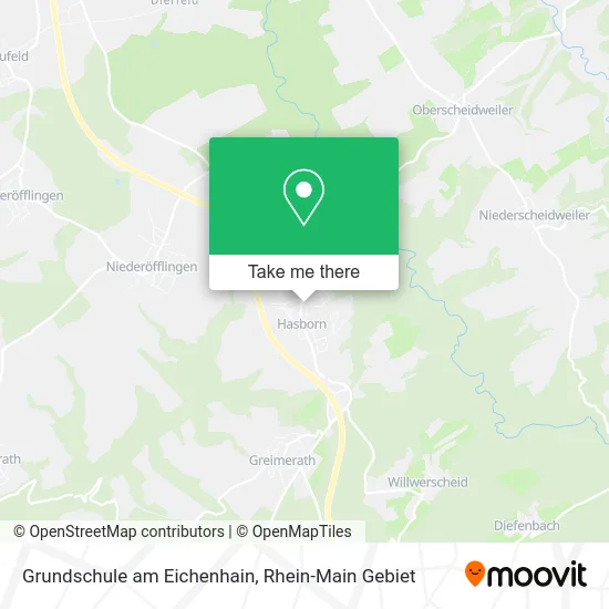 Карта Grundschule am Eichenhain
