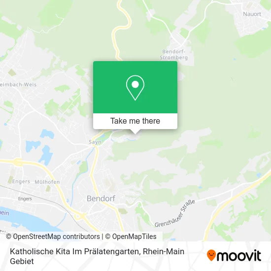 Карта Katholische Kita Im Prälatengarten
