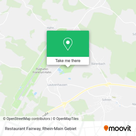 Карта Restaurant Fairway
