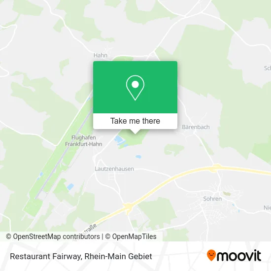 Карта Restaurant Fairway