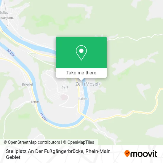 Карта Stellplatz An Der Fußgängerbrücke