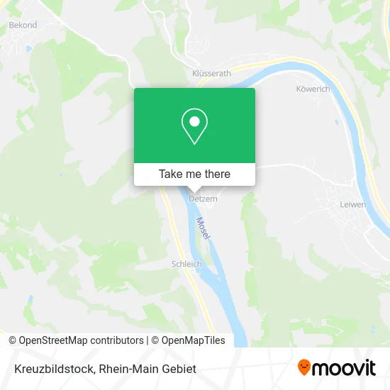 Карта Kreuzbildstock